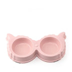 Pet Cute Plastic Food Water Bowls for Cats Dog Dishes Feeder and Drinker Eating Bowls Things Home Items Pet Supplies
