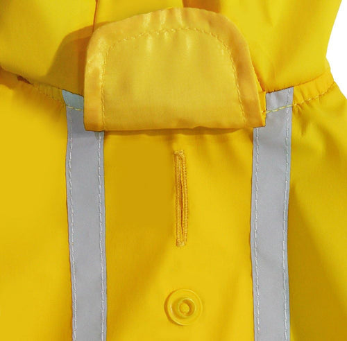 - Voyager Waterproof Dogs Rain Poncho, Yellow, Medium, "Chest: 19"" ~ 25""" (253-YW-M)