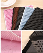 Pet Cat Litter Mat Pet Supplies EVA Double Cat Litter Mat